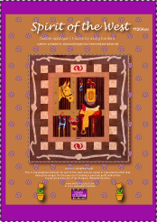 spirit of the west quilt pattern photo